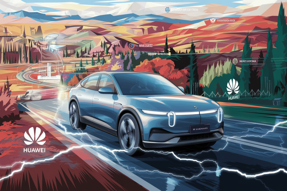 Recharge rapide sur une route en Espagne