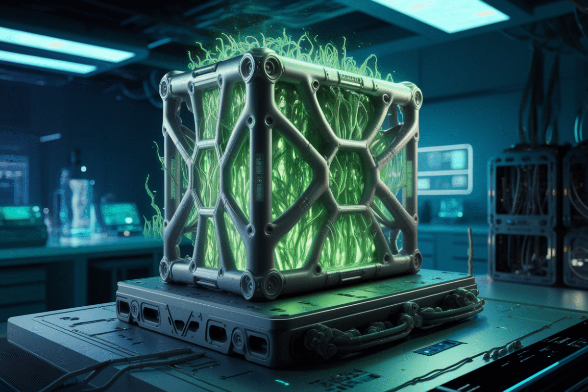 Une batterie révolutionnaire en acier et bactéries imprimée en 3D pulvérise les